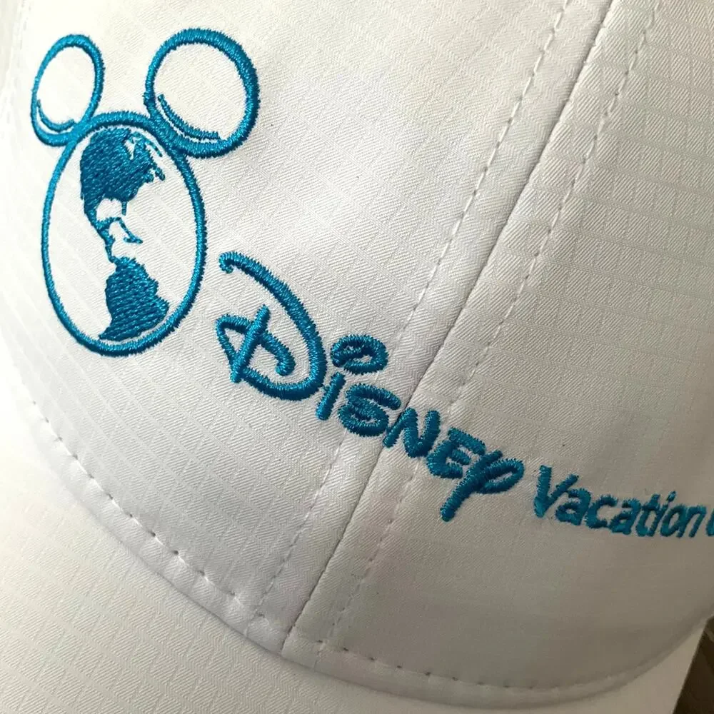 Disney Baseball Cap Adult Adjustable White NEW